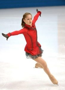 Lipnitskaya at the 2014 Winter Olympics
